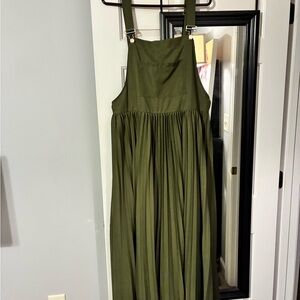 SHEIN Olive Green Maxi Dress